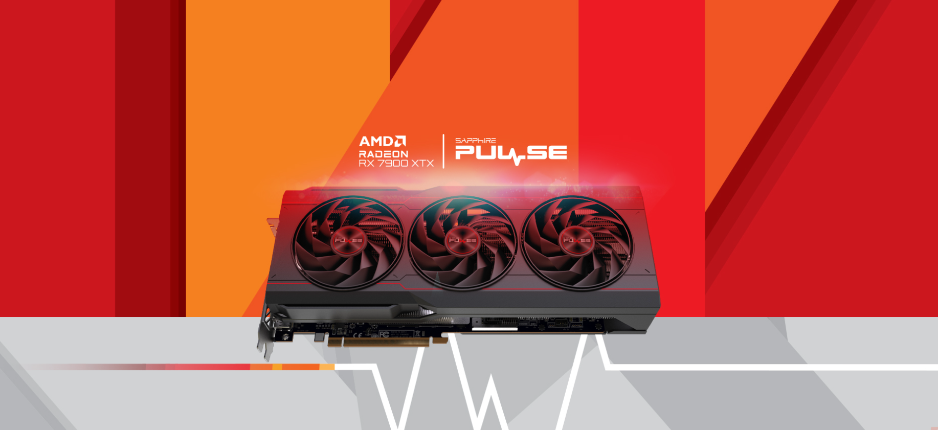 SAPPHIRE PULSE Radeon RX 7900 XTX Graphics Card 11322-02-20G